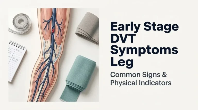 Early Stage DVT Symptoms in the Leg: What to Know