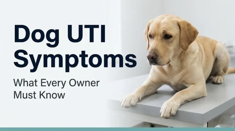 Dog UTI Symptoms: What Every Owner Must Know (2026)