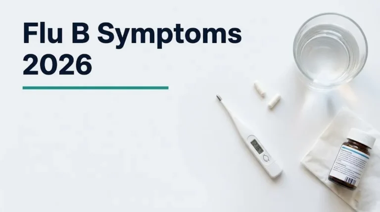 Flu B Symptoms in 2026: Every Sign, Stage, and Warning