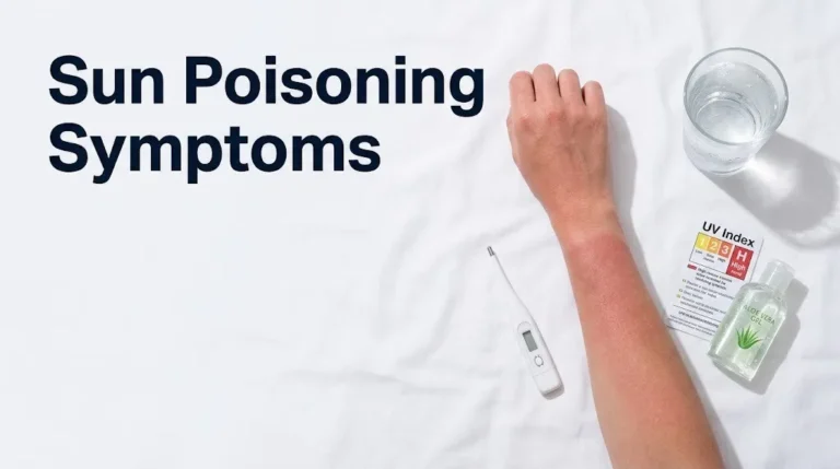 Sun Poisoning Symptoms