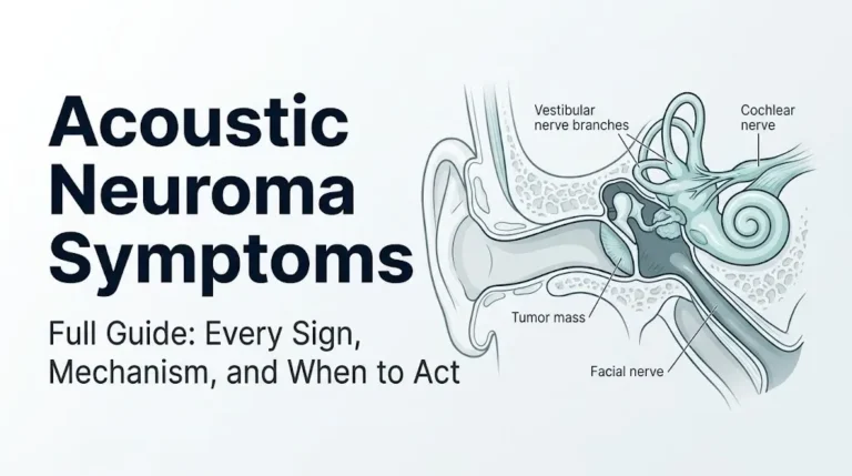 Acoustic neuroma symptoms