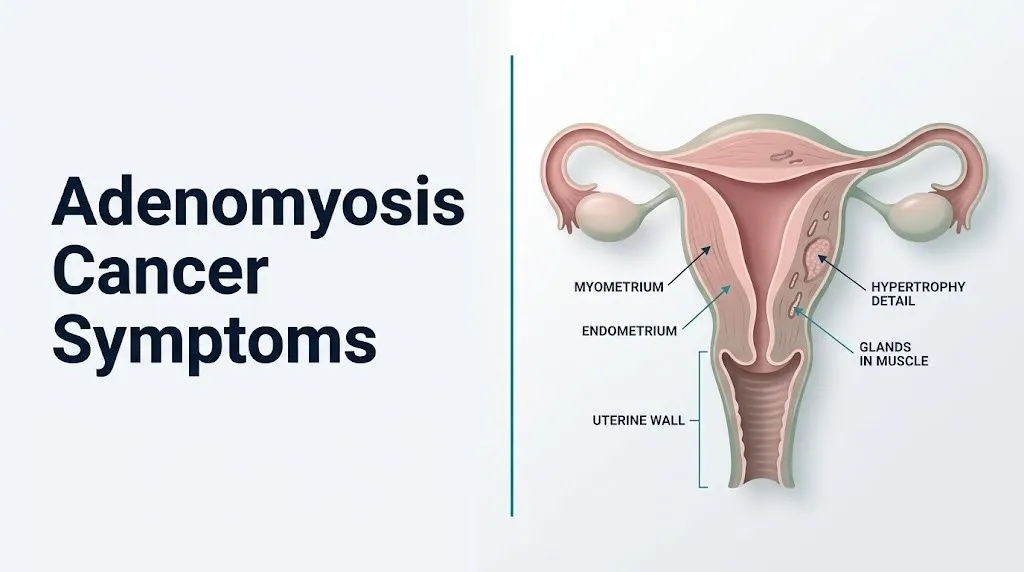 Adenomyosis cancer symptoms
