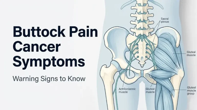 Buttock Pain Cancer Symptoms: Warning Signs to Know