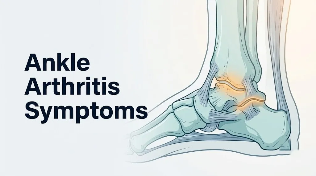 Ankle arthritis symptoms