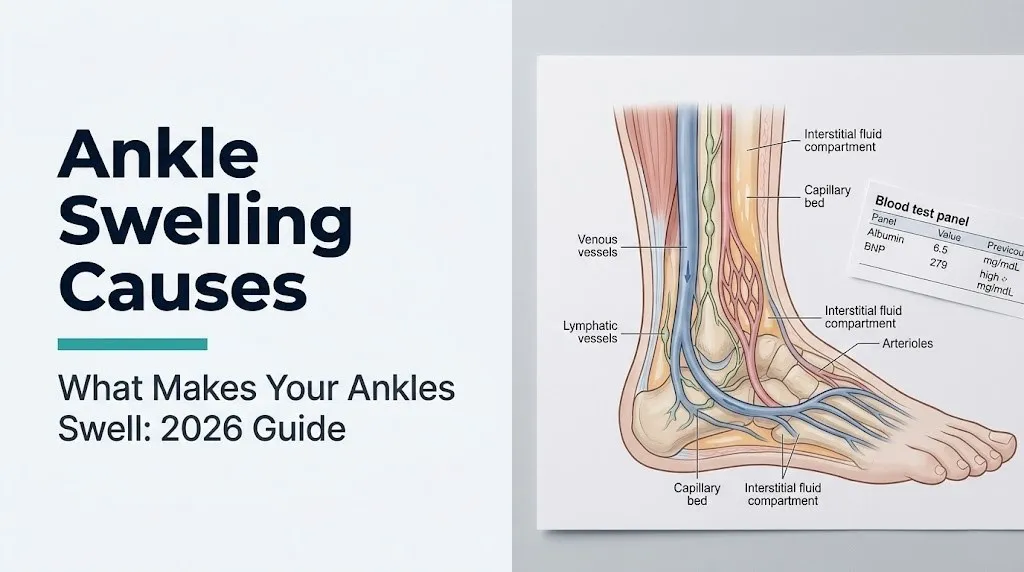 Ankle swelling causes