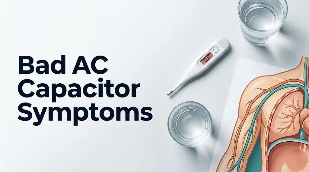 Bad AC capacitor symptoms