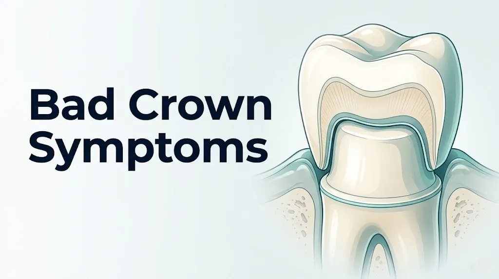 Bad crown symptoms