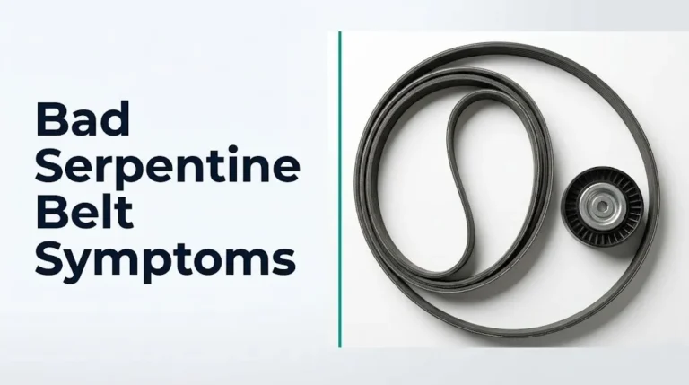 Bad serpentine belt symptoms