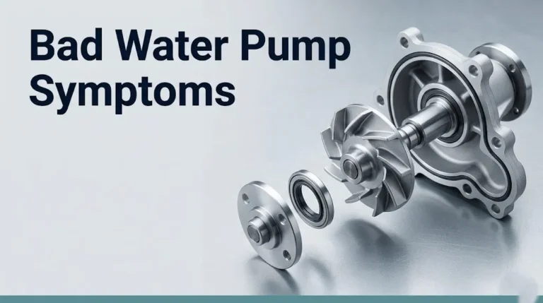 Bad water pump symptoms