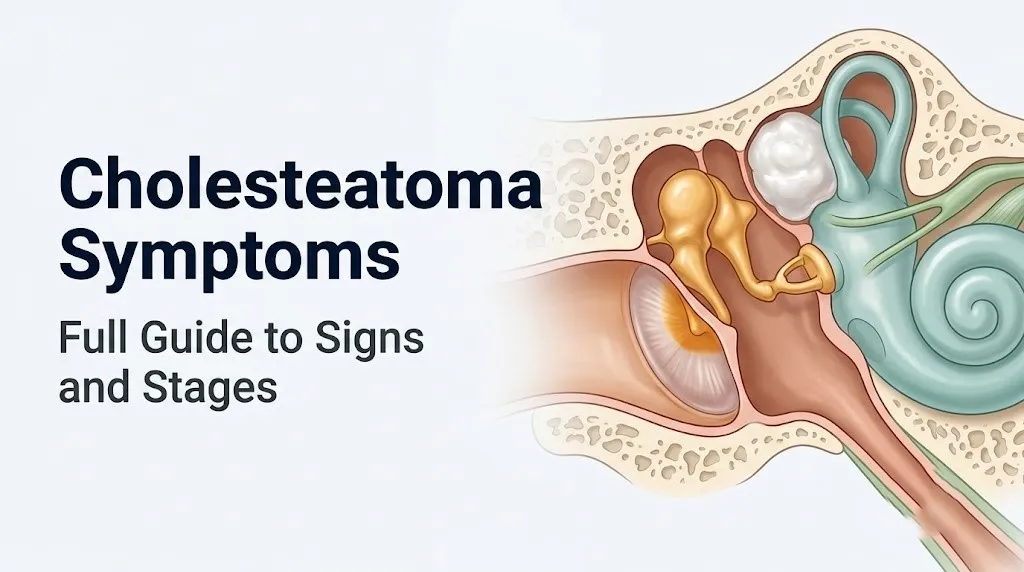 Cholesteatoma symptoms