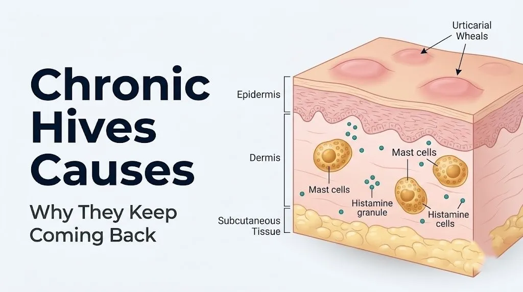 Chronic hives causes