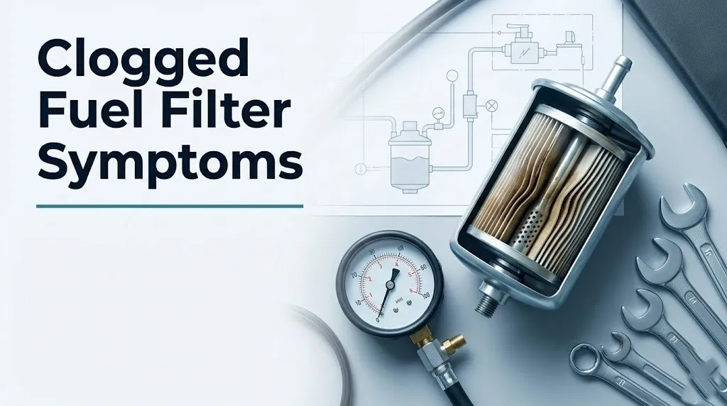Clogged fuel filter symptoms
