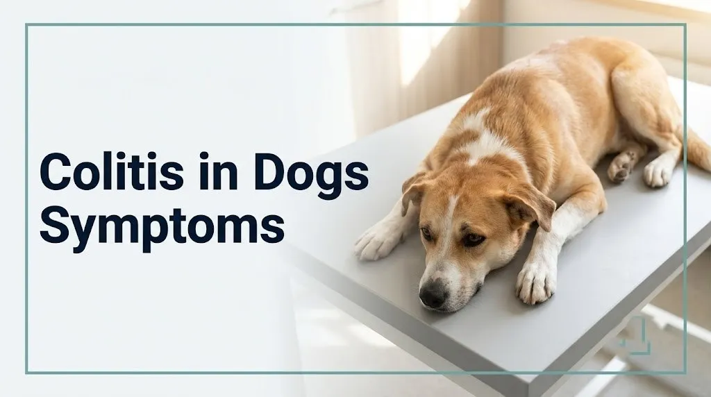 Colitis in dogs symptoms