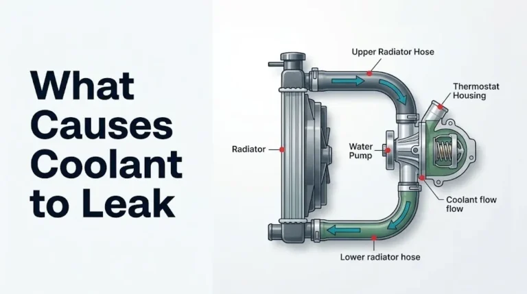 Coolant leaks