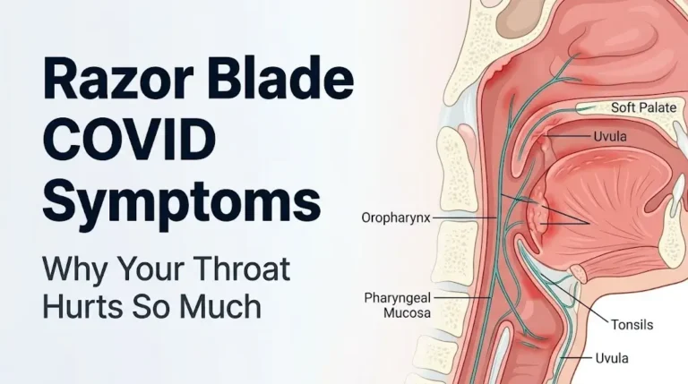 Razor Blade COVID Symptoms: Why Your Throat Hurts So Much