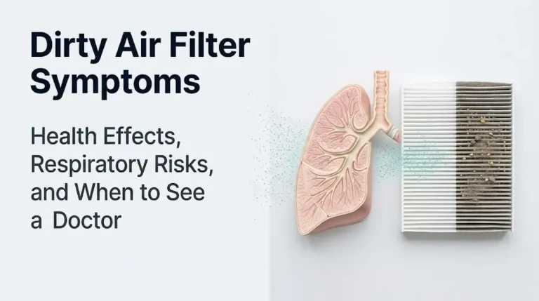 Dirty air filter symptoms