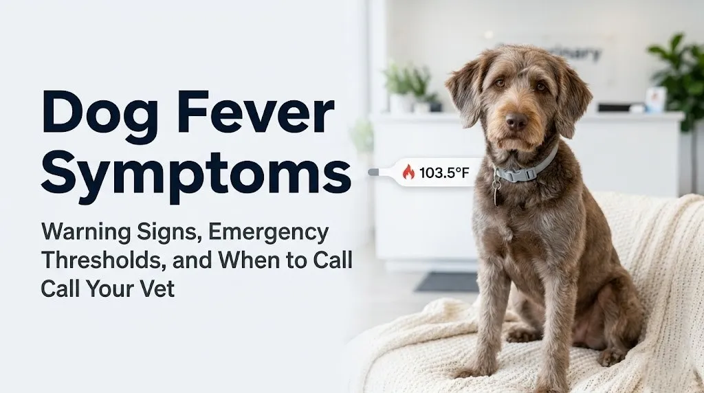 Dog fever symptoms