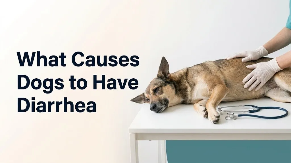 Dogs develop diarrhea