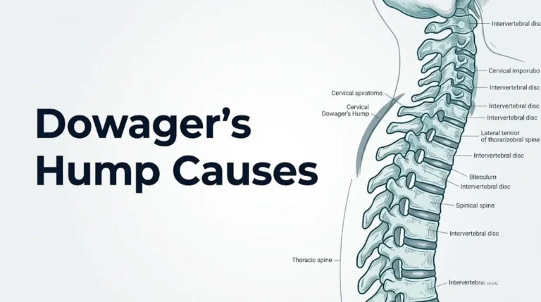 Dowager's hump causes
