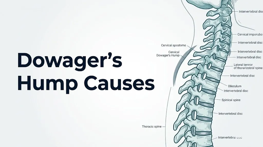 Dowager's hump causes