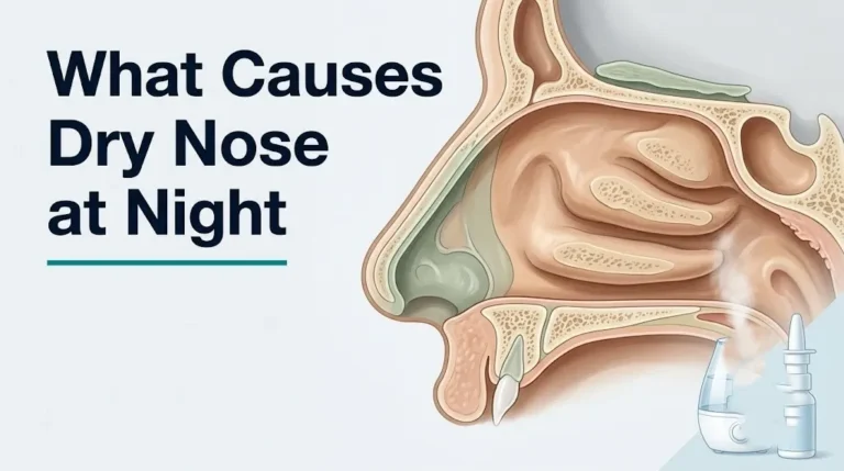 Dry nose at night
