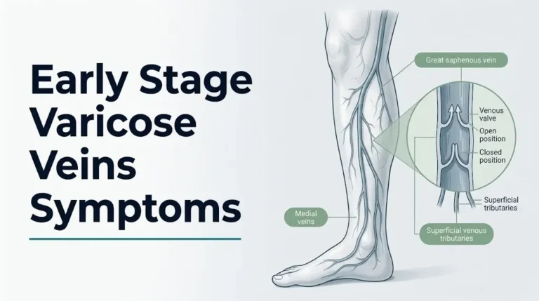 Early stage varicose veins symptoms