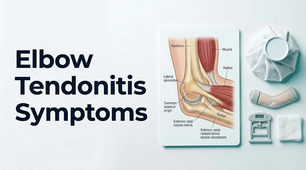 Elbow tendonitis symptoms