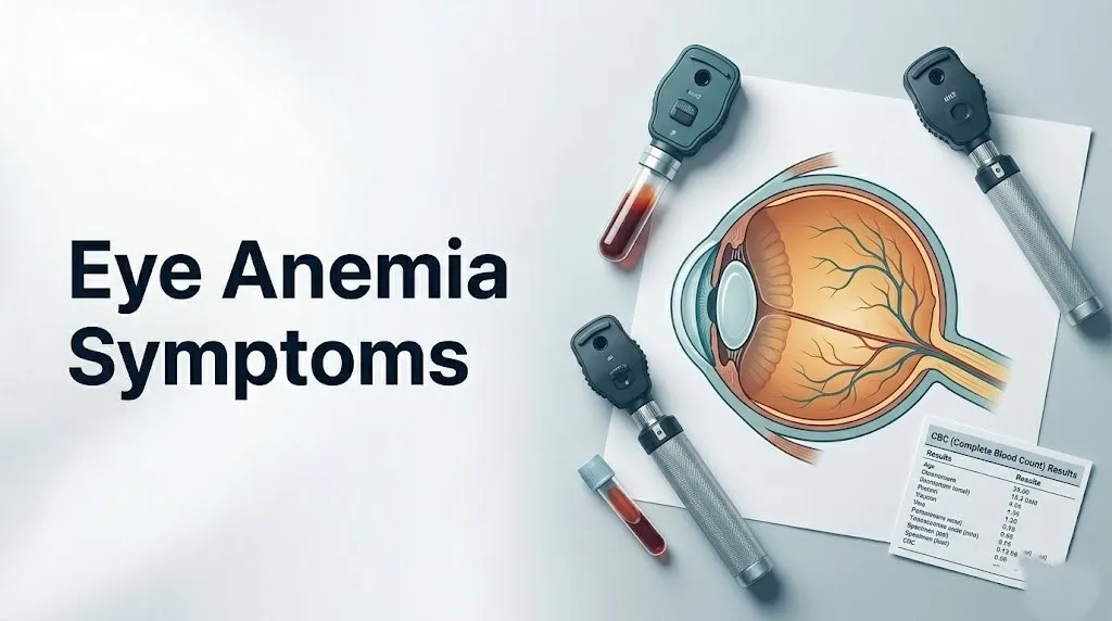 Eye anemia symptoms