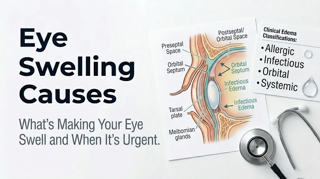Eye swelling causes