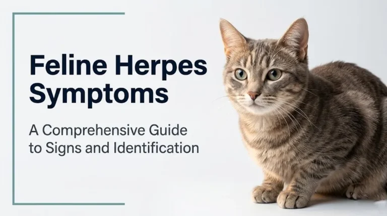 Feline herpes symptoms