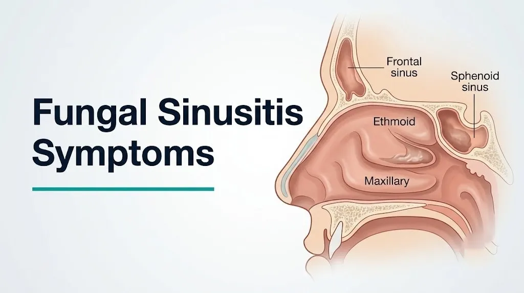 Fungal sinusitis symptoms