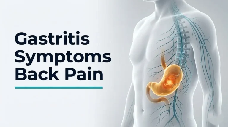 Gastritis symptoms back pain