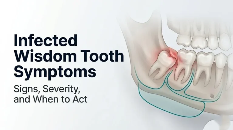 Infected wisdom tooth symptoms