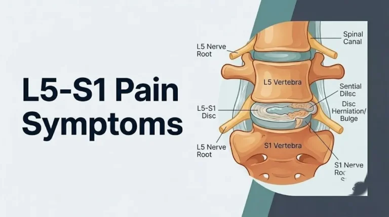 L5-S1 pain symptoms