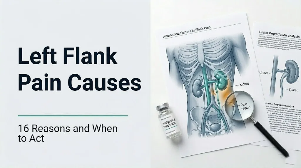 Left flank pain causes