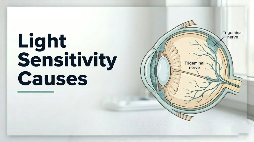 Light sensitivity causes