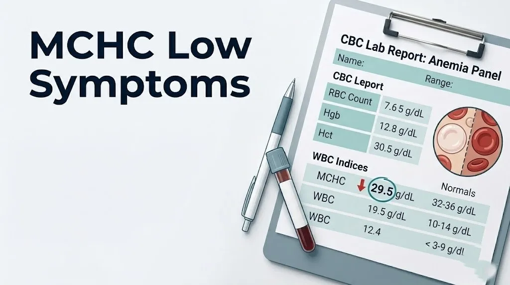 Low MCHC symptoms
