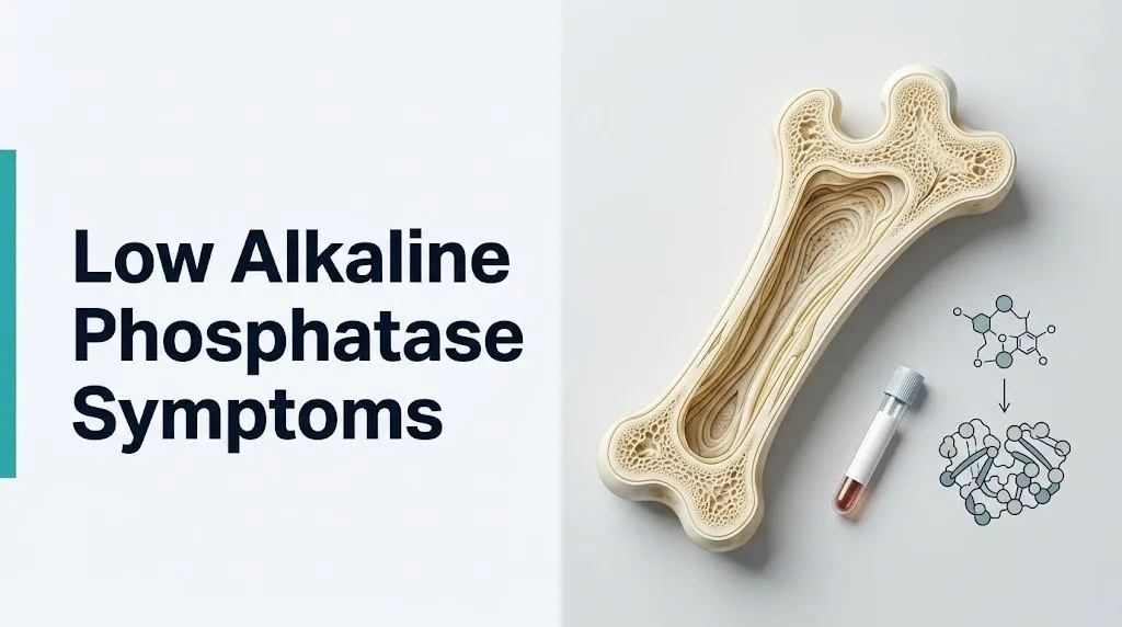 Low alkaline phosphatase symptoms