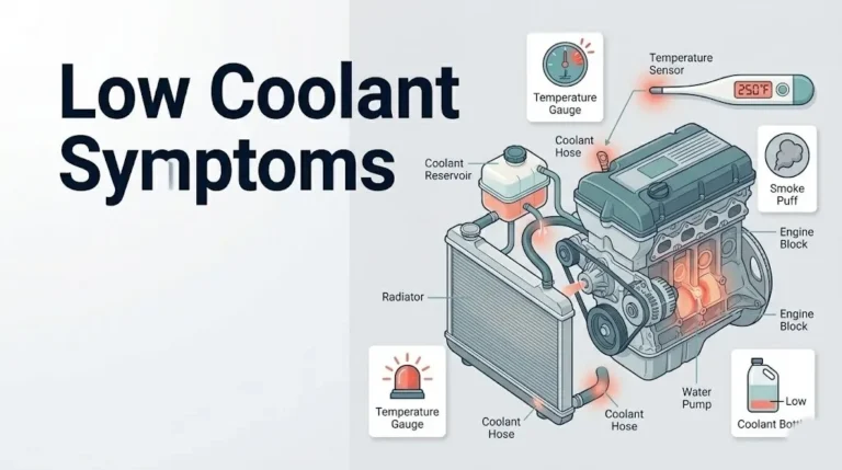 Low coolant symptoms