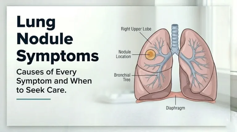 Lung nodule symptoms