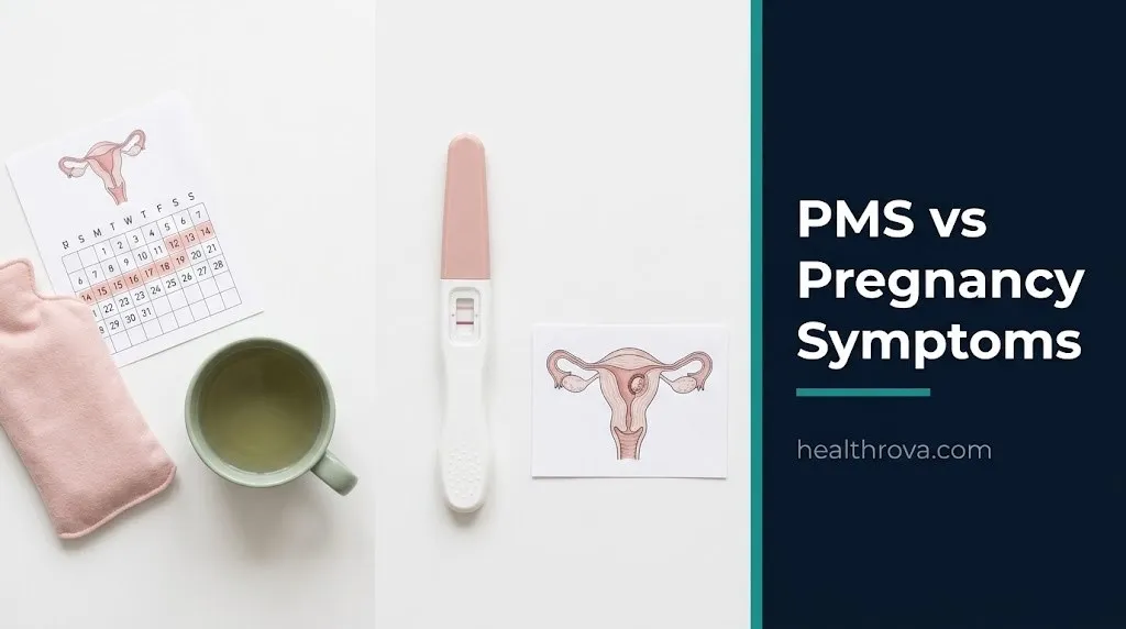 PMS vs pregnancy symptoms
