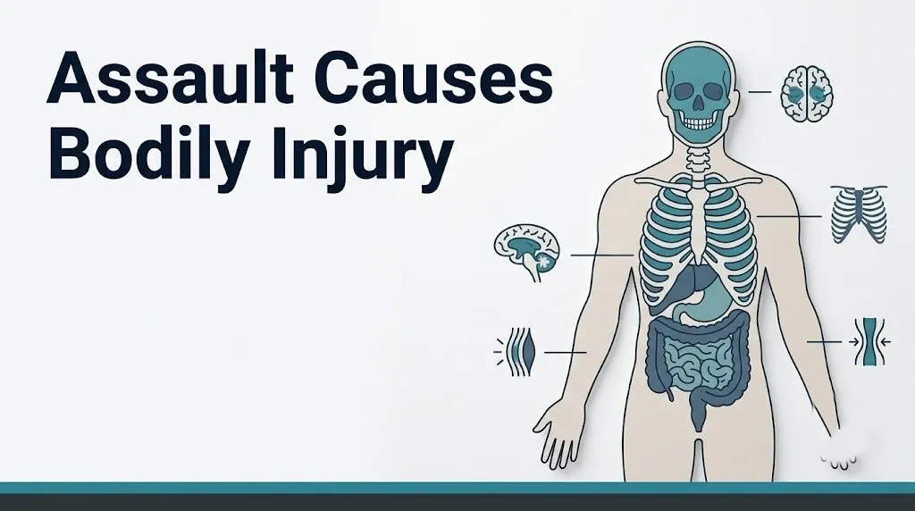 Physical assault causes