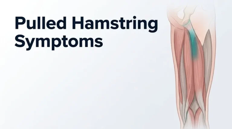 Pulled hamstring symptoms