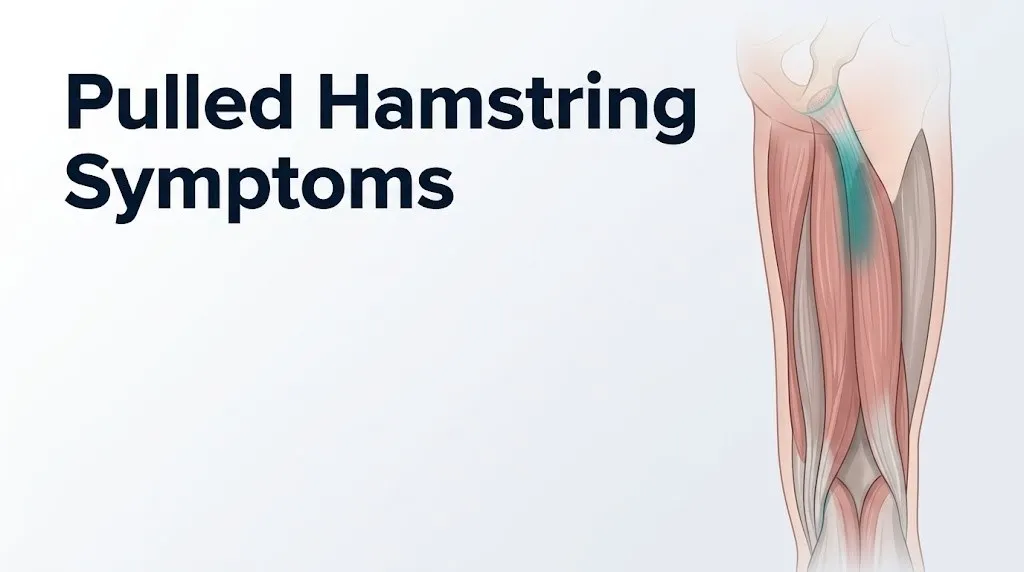Pulled hamstring symptoms