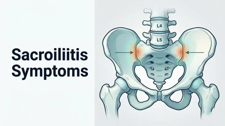 Sacroiliitis symptoms