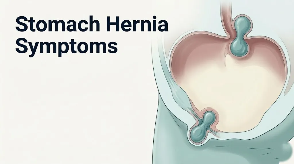 Stomach hernia symptoms