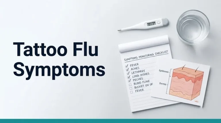 Tattoo flu symptoms