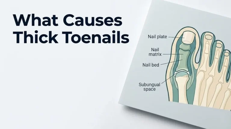 Thick toenails