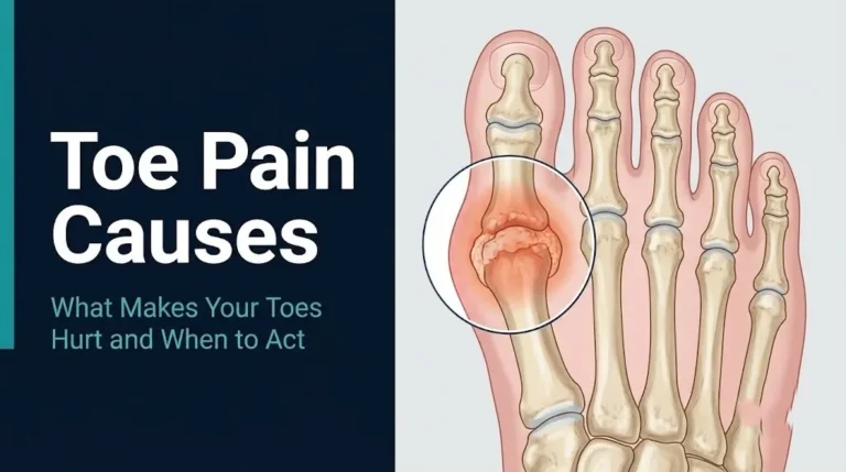 Toe pain causes