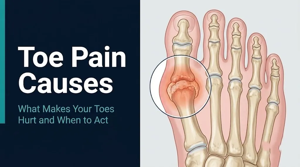 Toe pain causes